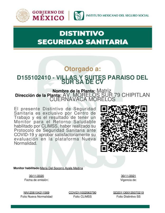 Villas Y Suites Paraiso Del Sur Cuernavaca Eksteriør billede